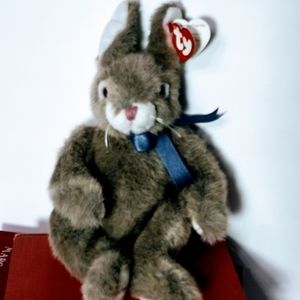 Baby Pokey 8022 Bunny Rabbit Ty Beanie Baby Plush Toy 1995 with Tags
